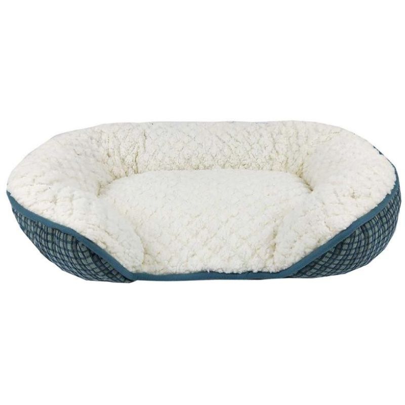 Pet Bed Oval Ortho Chenille S