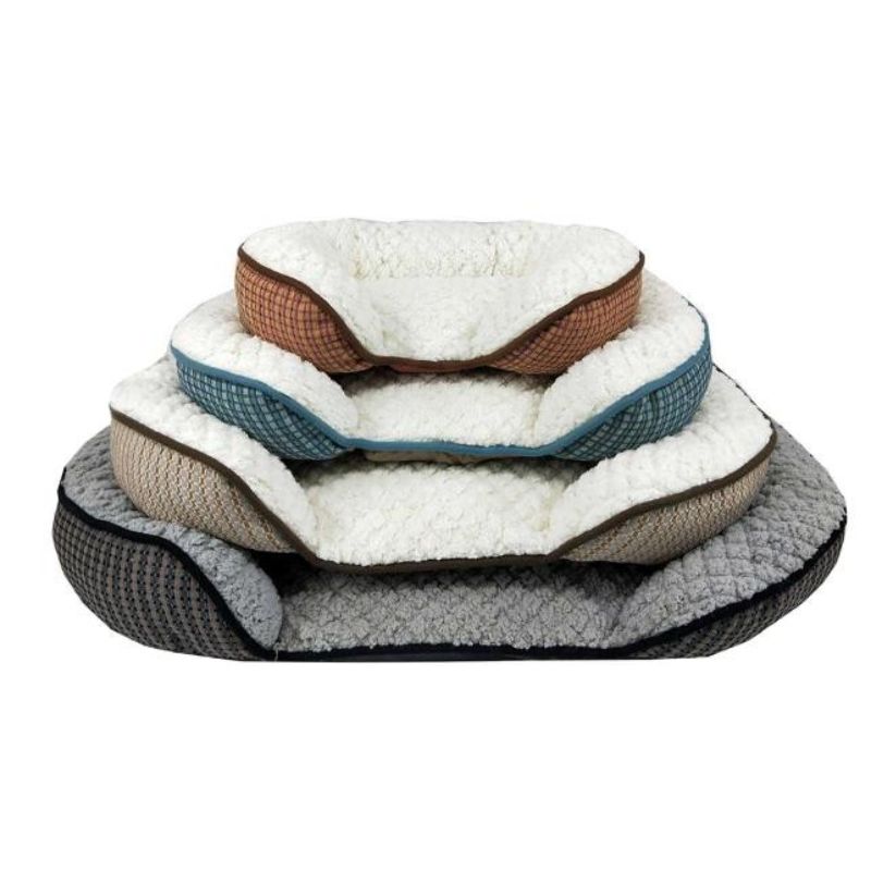 Pet Bed Oval Chenille Xl