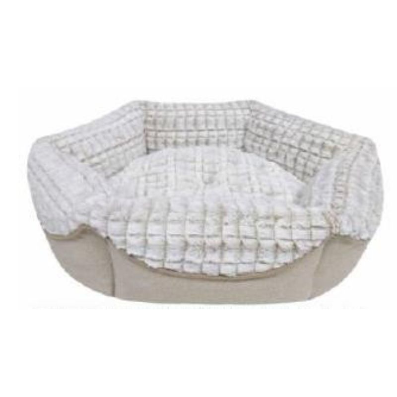 Pet Bed Hexagon Removable Cushion L