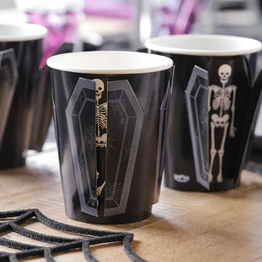 Pick Your Poison Coffin Paper Cups