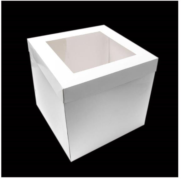 Papyrus Hangsell 8In Tall Cake Box With Window