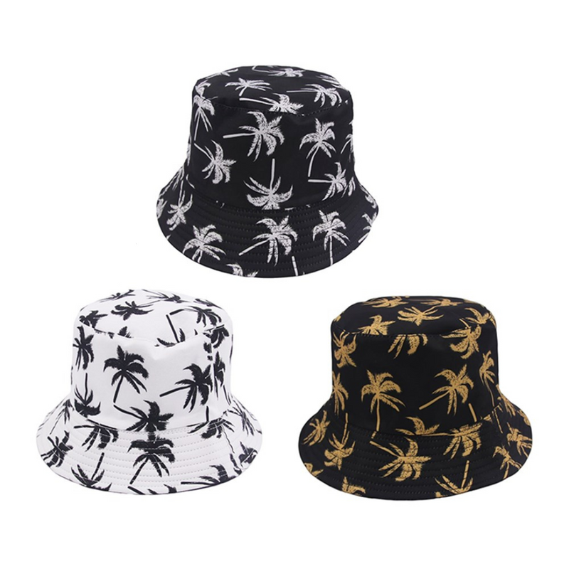 Ronis Palm Bucket Hat 3 Asstd