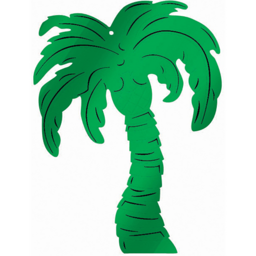 Ronis Palm Tree Cutout Embossed Foil 38cm