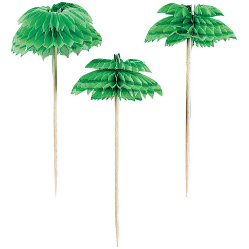 Ronis Palm Tree Honeycomb and Wooden Picks 10cm