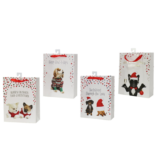 Ronis Pets Foil Gift Bag Medium 4 Asstd