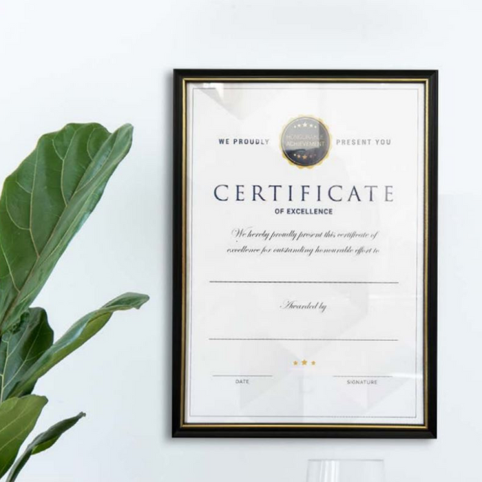 Ronis Photo Frame Certificate of Excellence 29.7x42xm A3