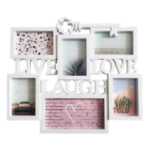 Ronis Photo Frame Greta Collages 48.5x43.5x2cm White