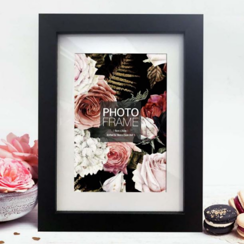 Ronis Photo Frame MDF Box 15x20cm Black