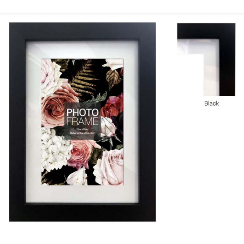 Ronis Photo Frame MDF Box 30x42cm Black