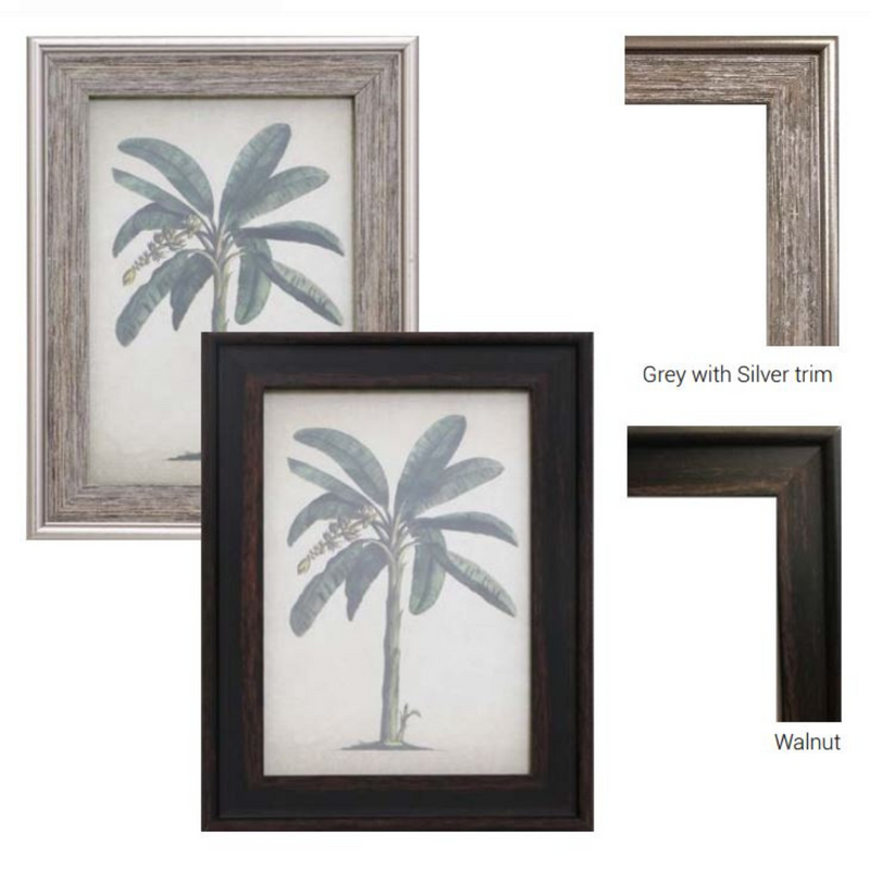 Ronis Photo Frame Tilda Metallic Trim Grey & Walnut Mix 21x29.7cm Assorted