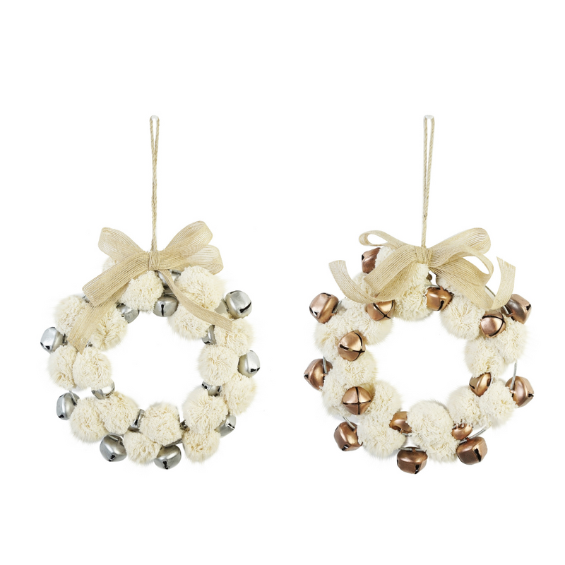 Ronis Pom Pom Nutbell Wreath 2 Asstd