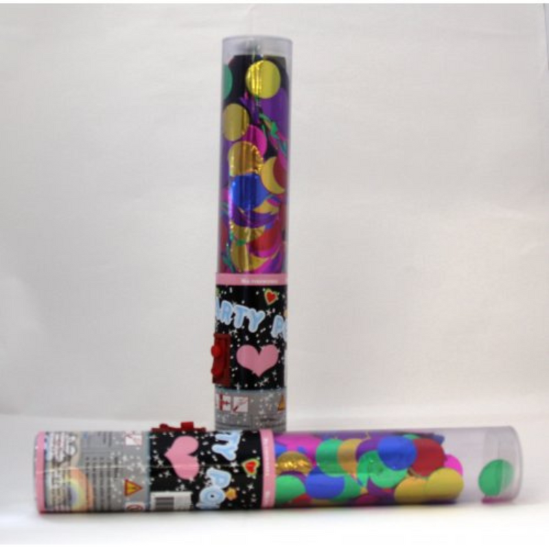 Ronis Press Button Poppers Foil Confetti 25cm