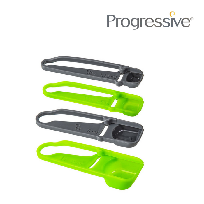 Ronis Progressive Measuring Spoons Set of 4 with Leveller