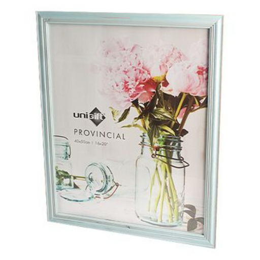 Provincial frame 40x50cm blue wall frame for posters artwork photography and prints