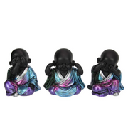 Ronis Purple/Blue Galaxy Monks 15cm Assorted