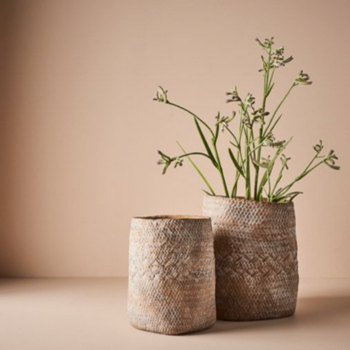 Planter™ Pot Jarmis Terracotta Wash 23cmh x 18cmd