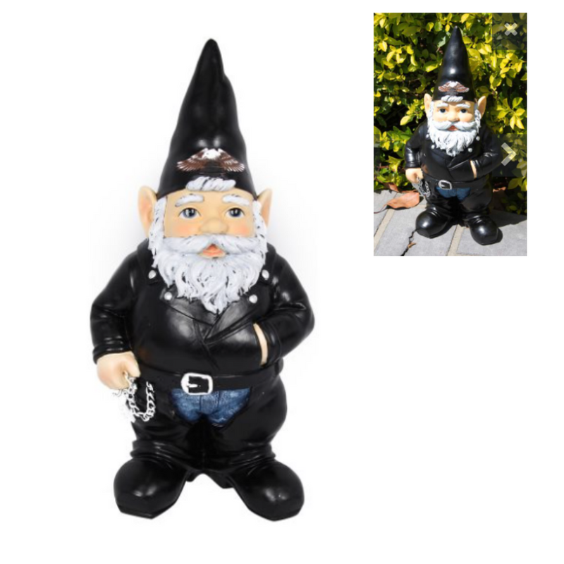Biker Gnome 35cm