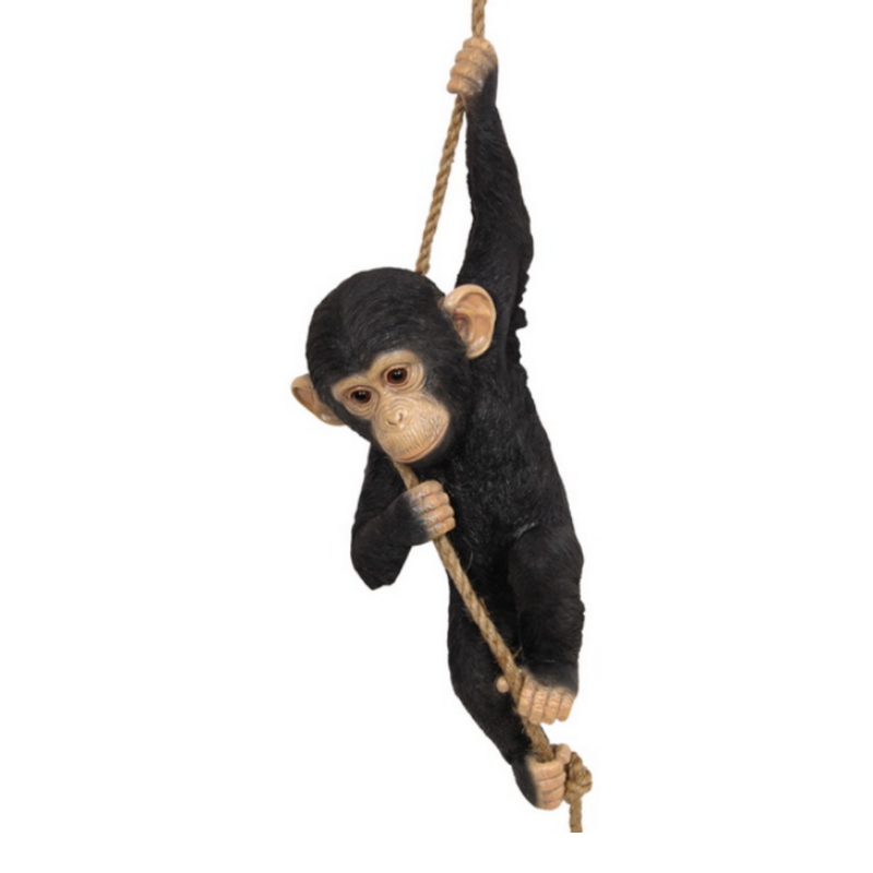 Realistic Hanging Chimpanzee 80cm