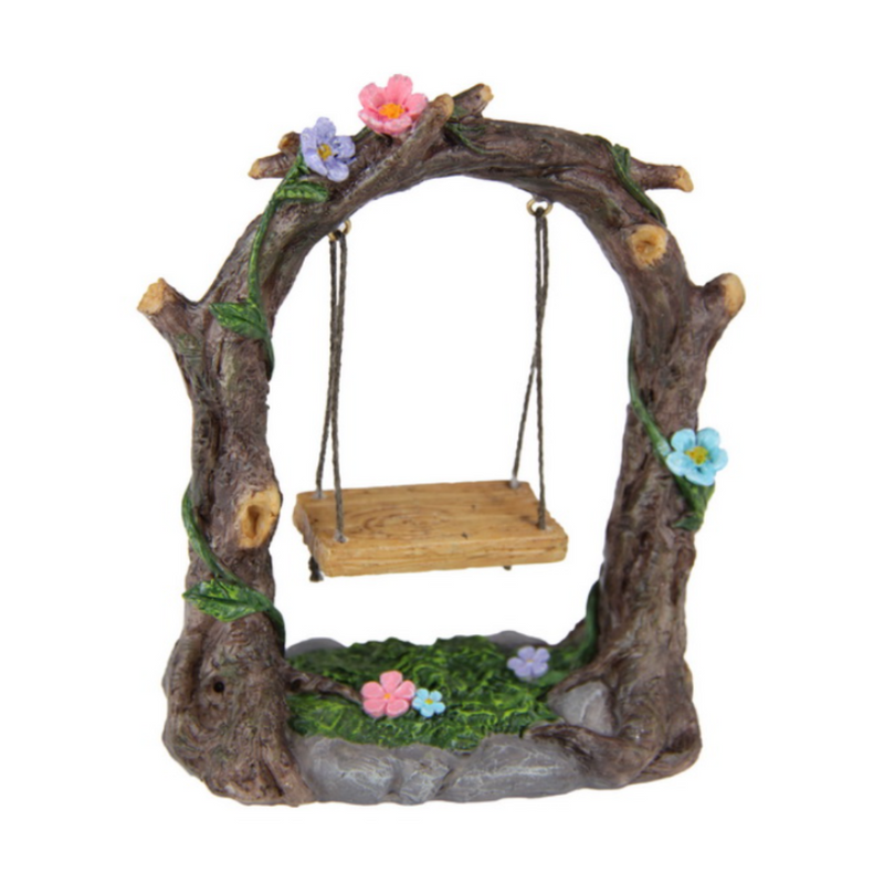 Fairy Garden Swing with Seat 11cm