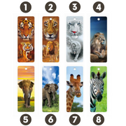 3D Zoo BookMarks with Display 8 Assorted 15cm – thumbnail