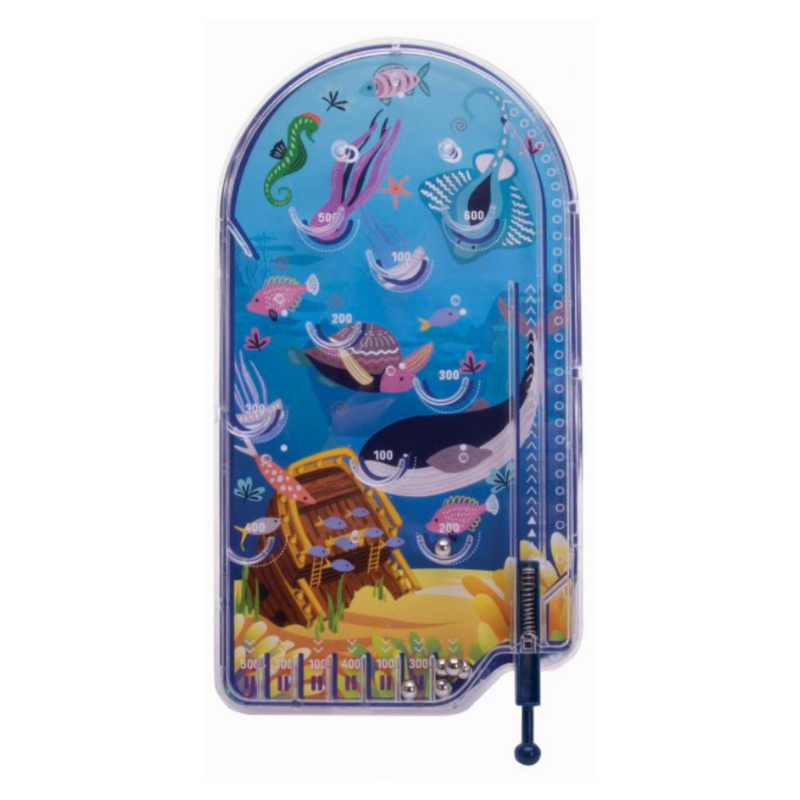 Pinball - Under the Sea 11.2 x 22.9 x 1.3cm Multi-Coloured