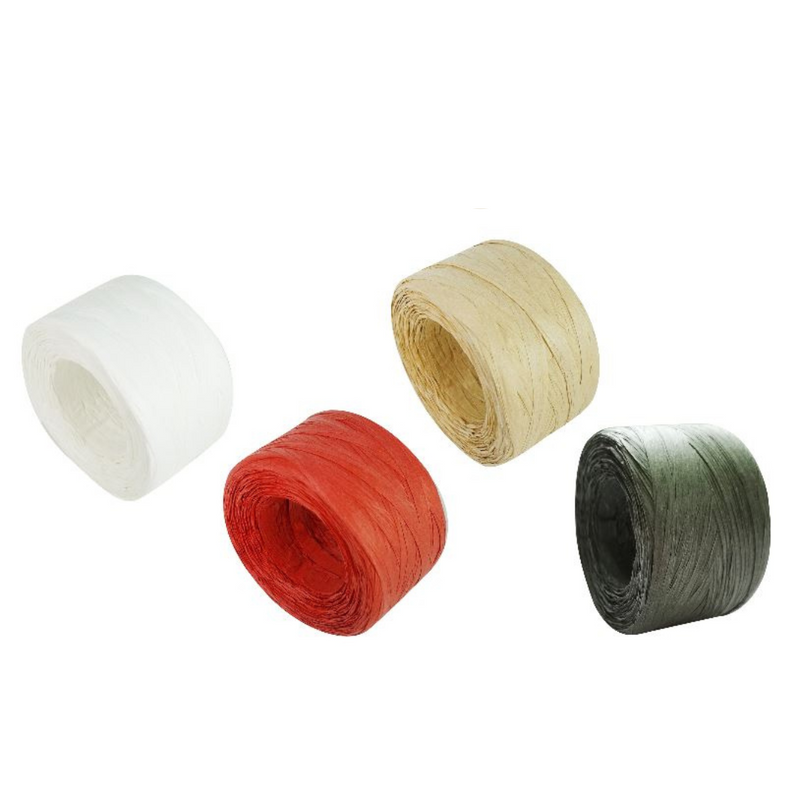 Ronis Raffia Paper String 100m 4 Asstd