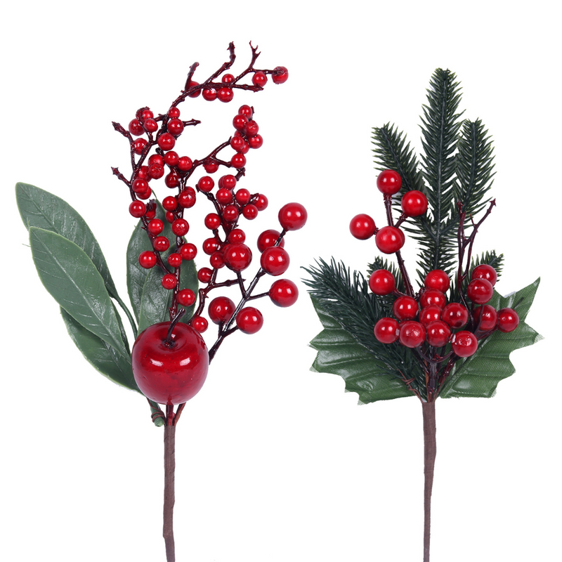 Ronis Red Berry Picks 32cm Assorted