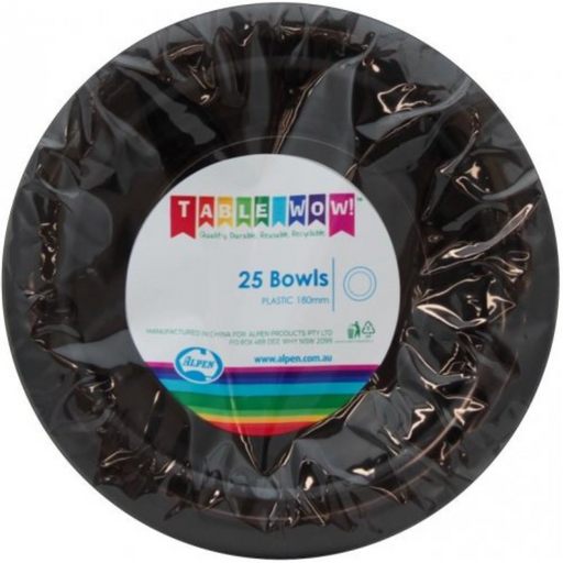 Ronis Reusable Bowl 18cm Black