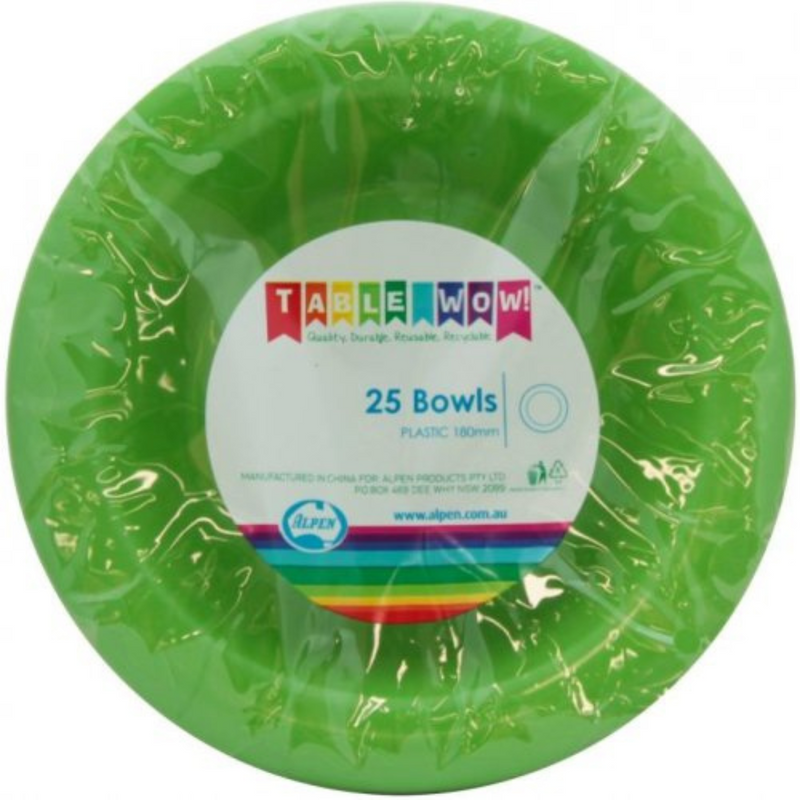 Ronis Reusable Bowl 18cm Lime