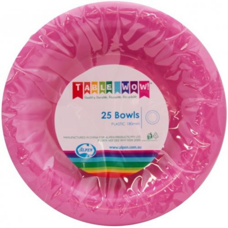 Ronis Reusable Bowl 18cm Magenta