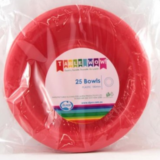 Ronis Reusable Bowl 18cm Red