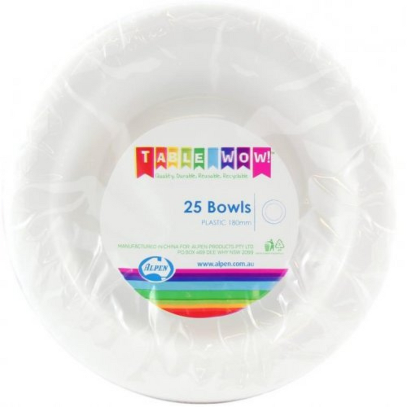 Ronis Reusable Bowl 18cm White