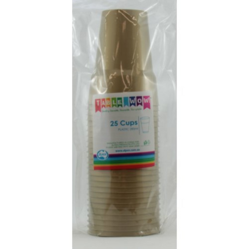 Ronis Reusable Cup 285ml Gold
