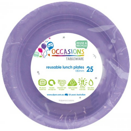 Ronis Reusable Lunch Plate 18cm Lavender