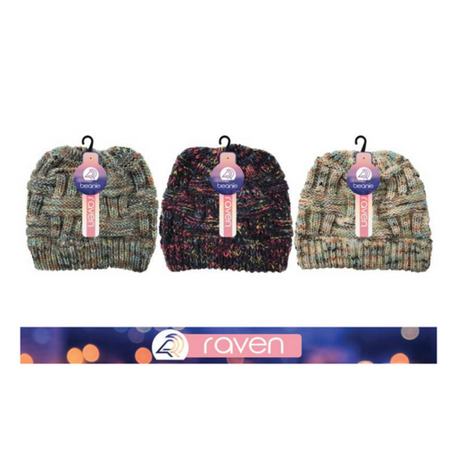 Ronis Rib Knit Beanie 3 Asstd