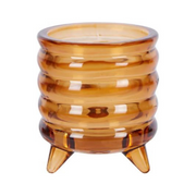 Ronis Ripple Tealight 7x7x8cm Small Burnt Umber