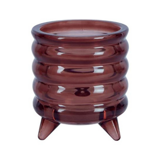Ronis Ripple Tealight 7x7x8cm Small Mulberry