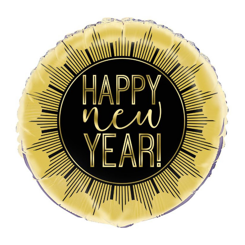 Ronis Roaring New Year Foil Balloon 45cm