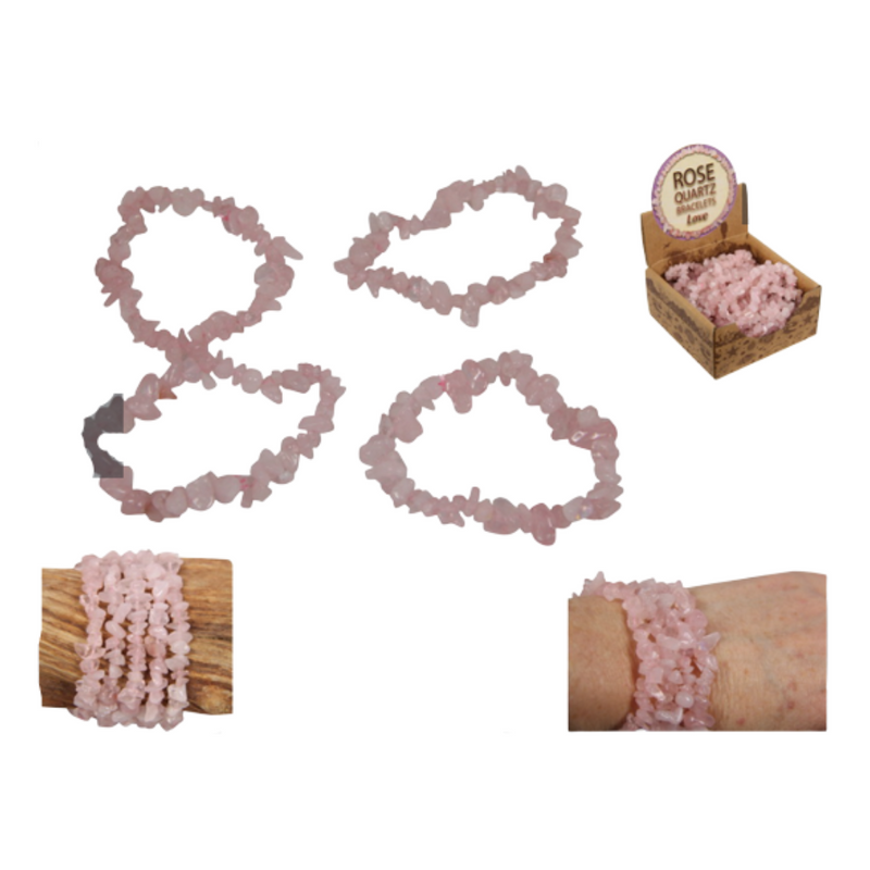 Ronis Rose Quartz Love Bracelets