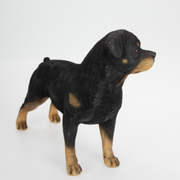 Ronis Rottweiler Dog Standing Black 38x30cm – thumbnail