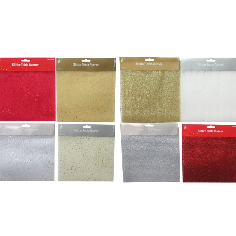 Ronis Runner Glit Organza 140x35cm Assorted