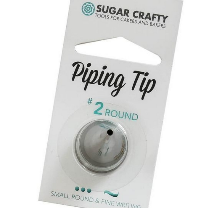 Sugar Crafty Round Icing Tip 2