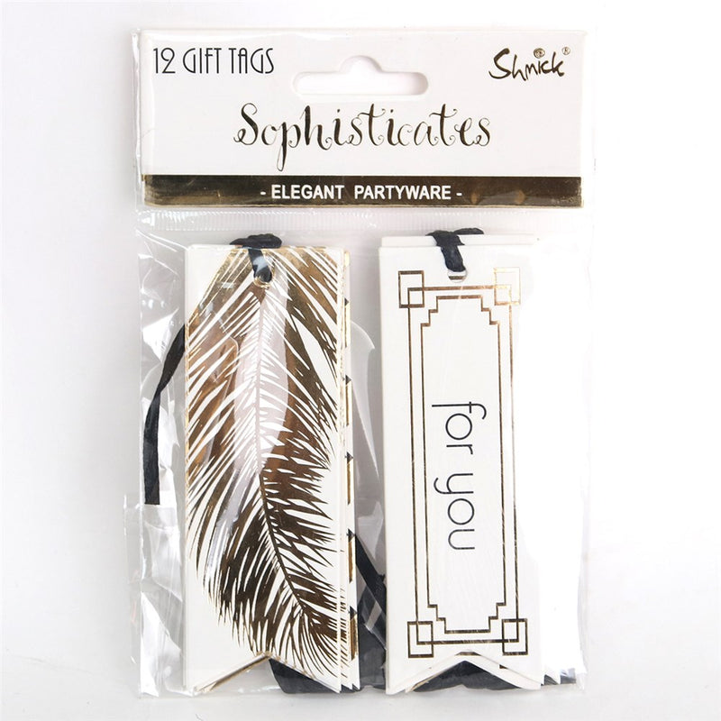 Gold Tags 12pk