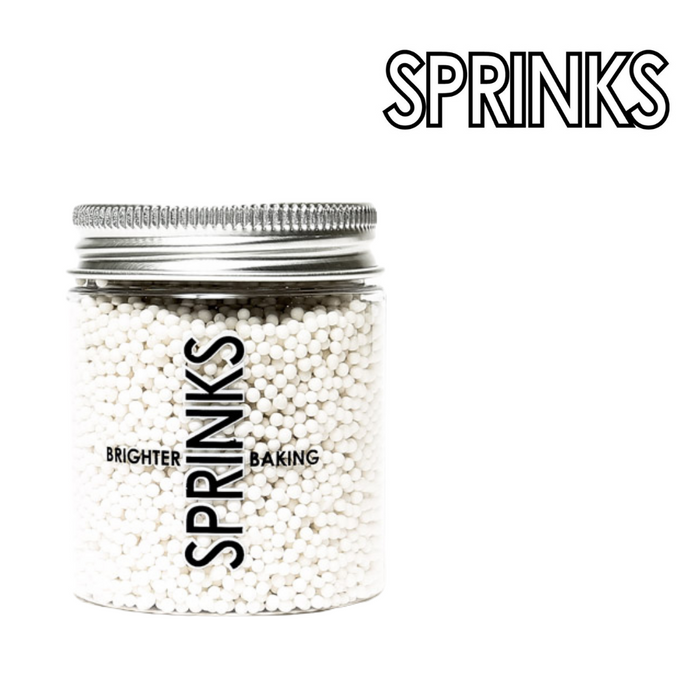 Nonpareils White (85G) - By Sprinks