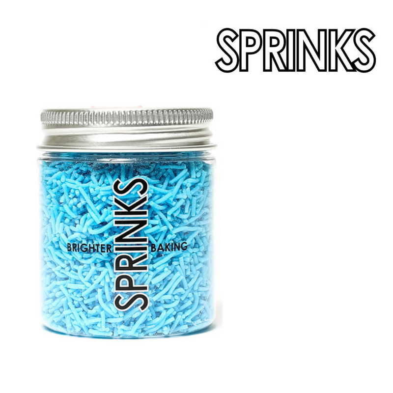 Jimmies 1Mm Blue (60G) - By Sprinks