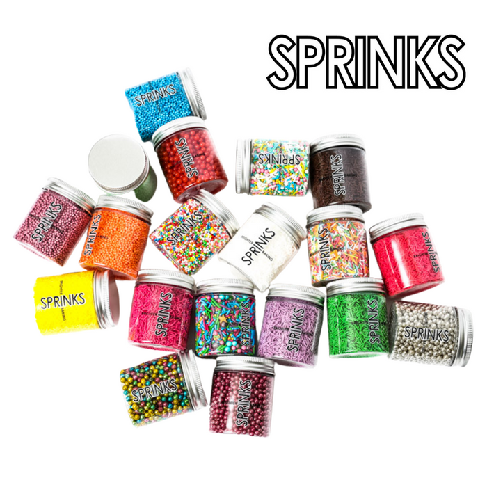 Jimmies 1Mm Pink (60G) - By Sprinks