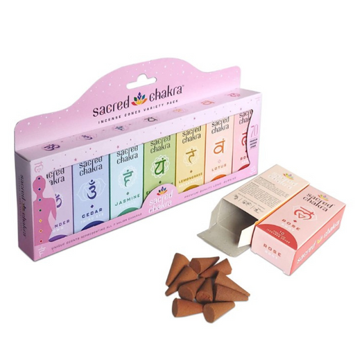 Ronis Sacred Chakra Incense Cone Gift Pack