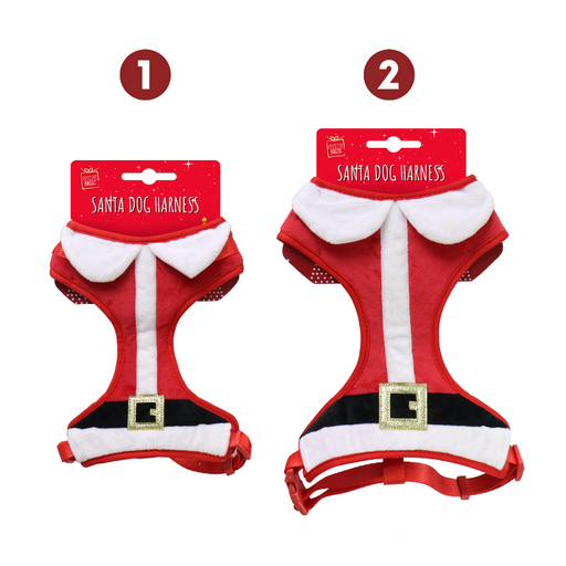 Ronis Santa Dog Harness 2 Asstd Sizes