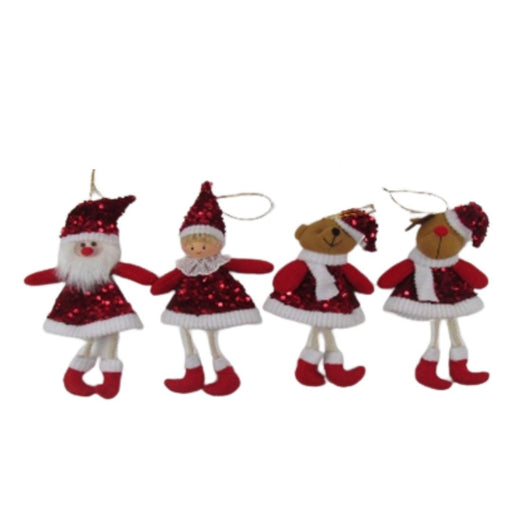 Ronis Santa Angel Bear Deer Decor 23cm Assorted