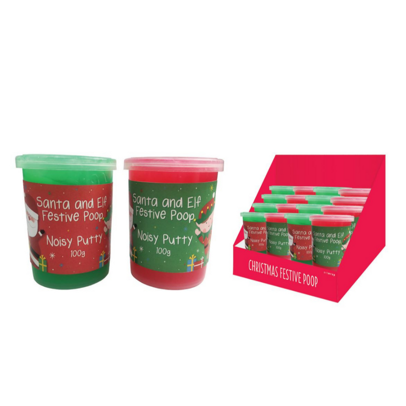 Santa & Elf Festive Poop